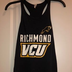 VCU racerback tank top